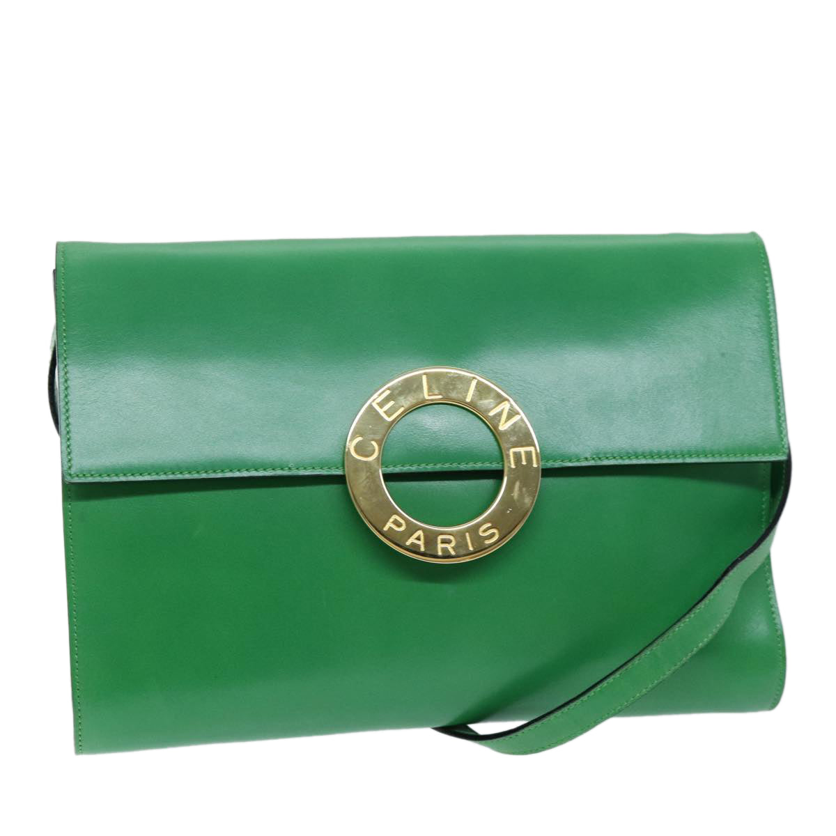 Luxury Shoulder Bag Leather Green