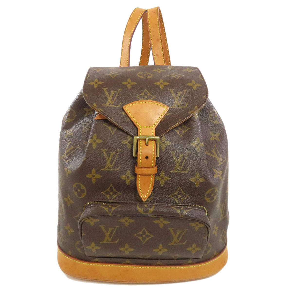 Louis Vuitton Backpack M51136 MontsourisMM Monogram Canvas Brown 9
