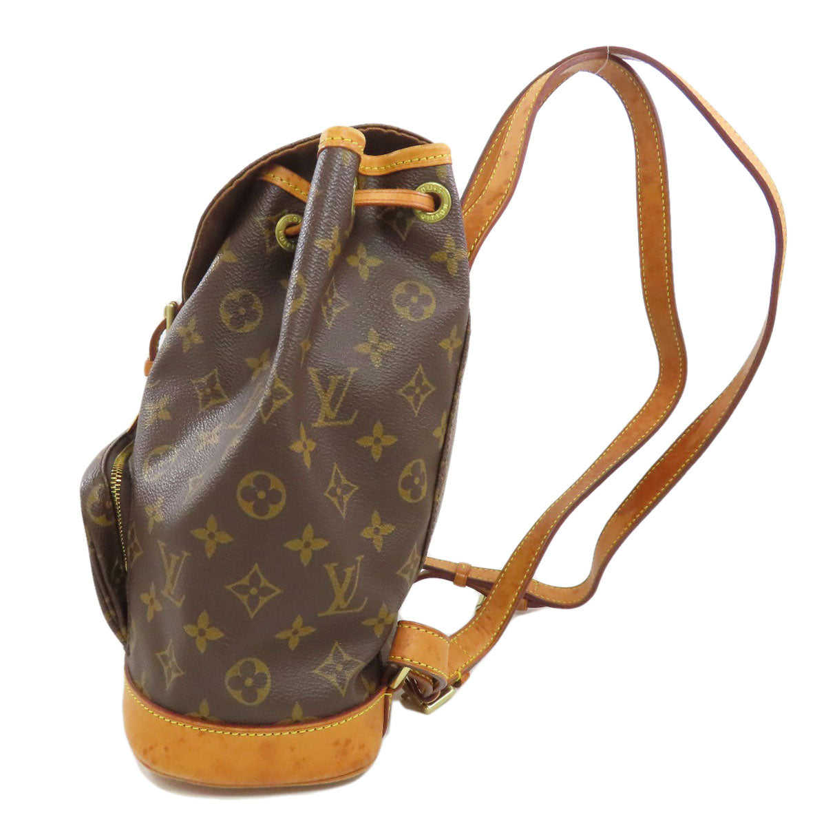 Louis Vuitton Backpack M51136 MontsourisMM Monogram Canvas Brown 9
