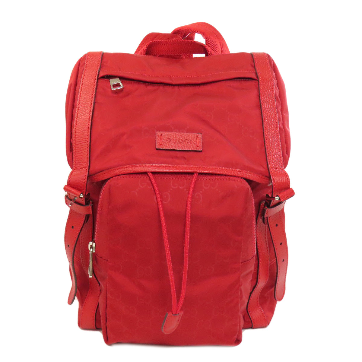 Gucci Backpack GG Nylon Red