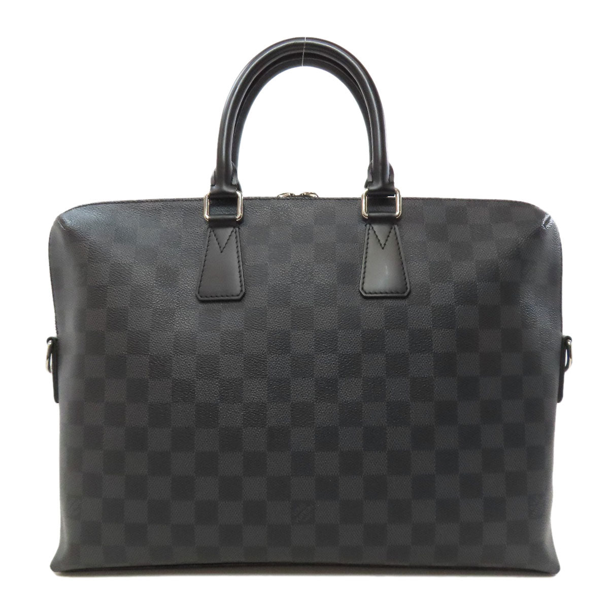 Louis Vuitton Business N48224 Damier Porto Documan Canvas Gray Handbag