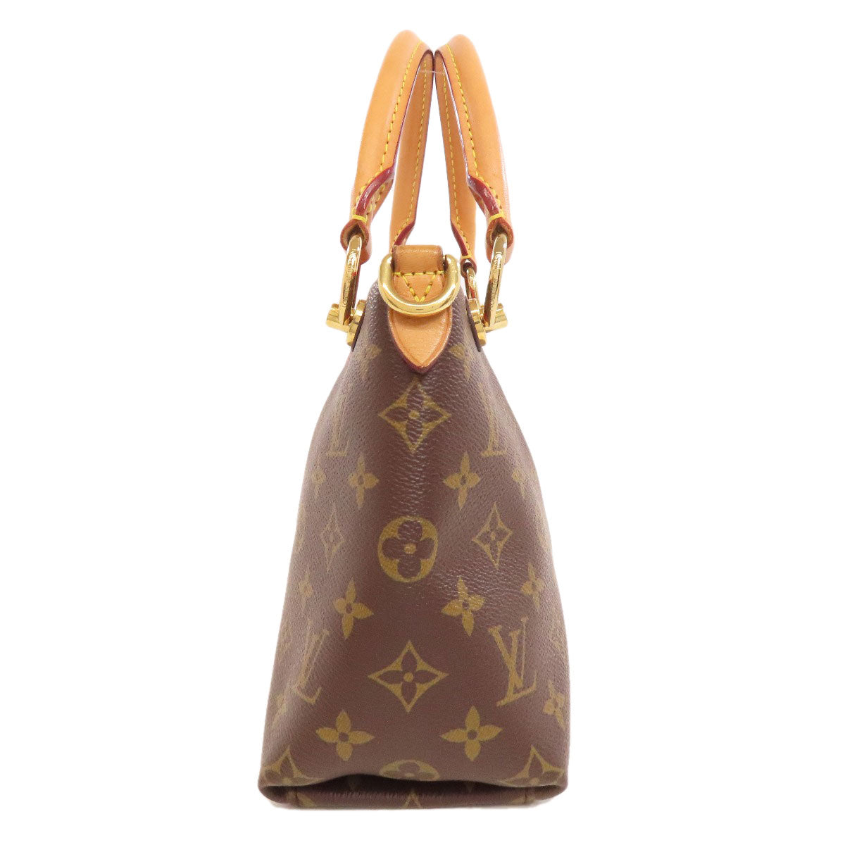 Louis Vuitton M43966 V BB Monogram Canvas Brown Tote Bag 2