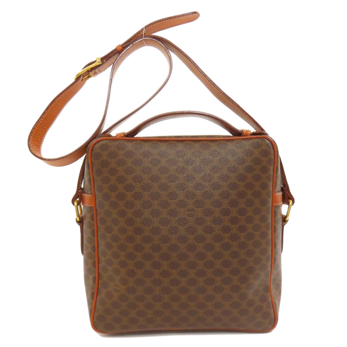 Shoulder Bag Pvc Macadam Way Women Brown