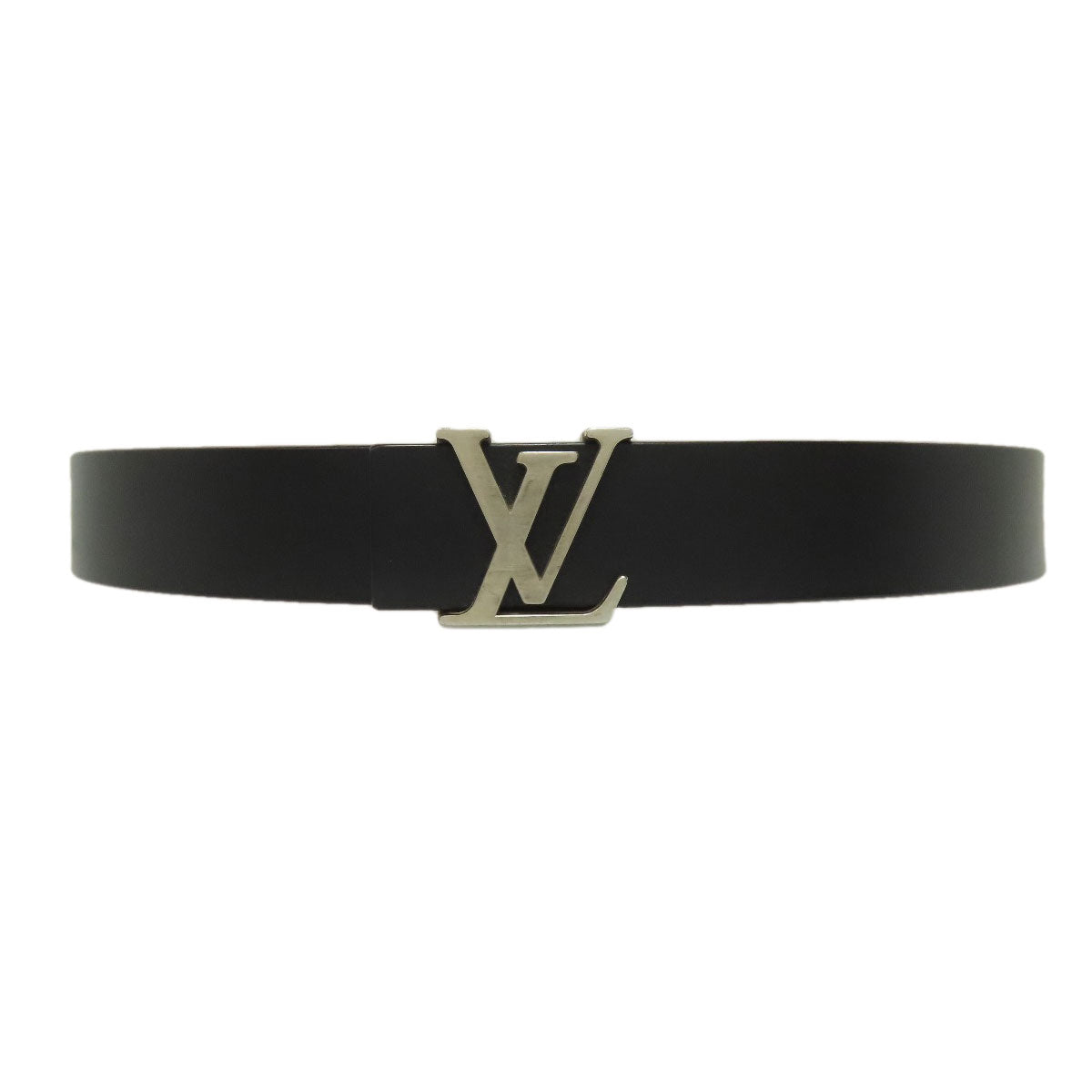 Louis Vuitton Sao Tulle Initial Leather Black Belt