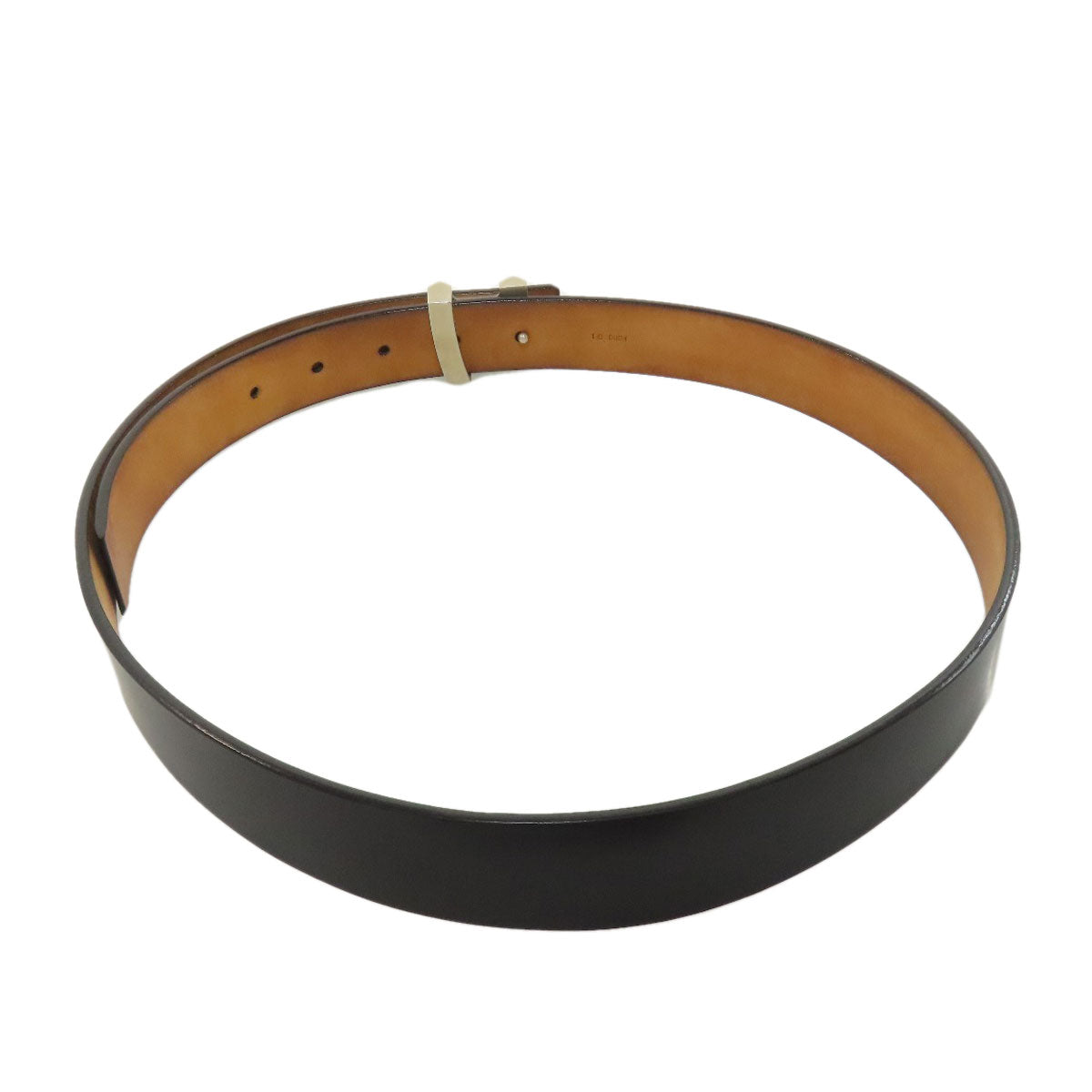 Louis Vuitton Sao Tulle Initial Leather Black Belt