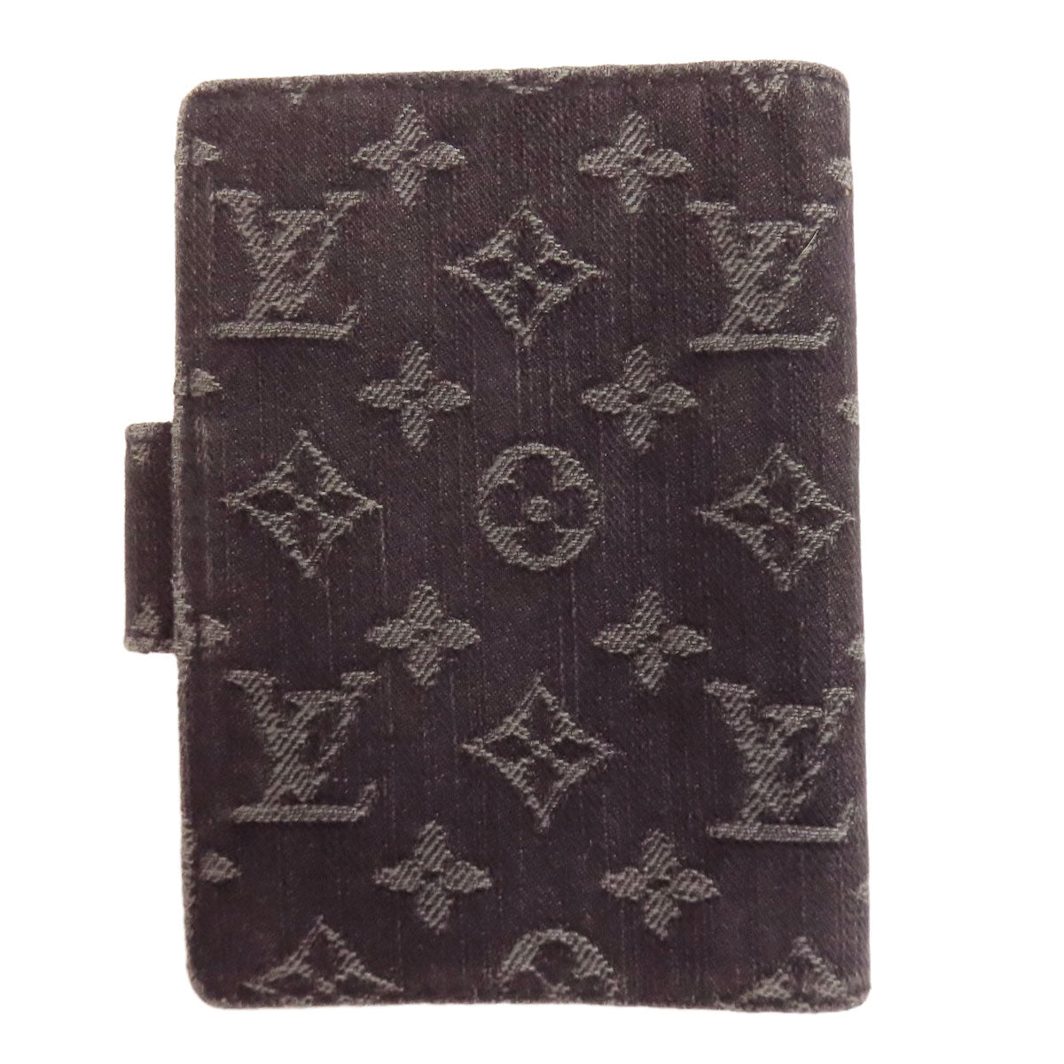 Louis Vuitton Notebook cover R21038 Agenda PM Denim Black Handbag