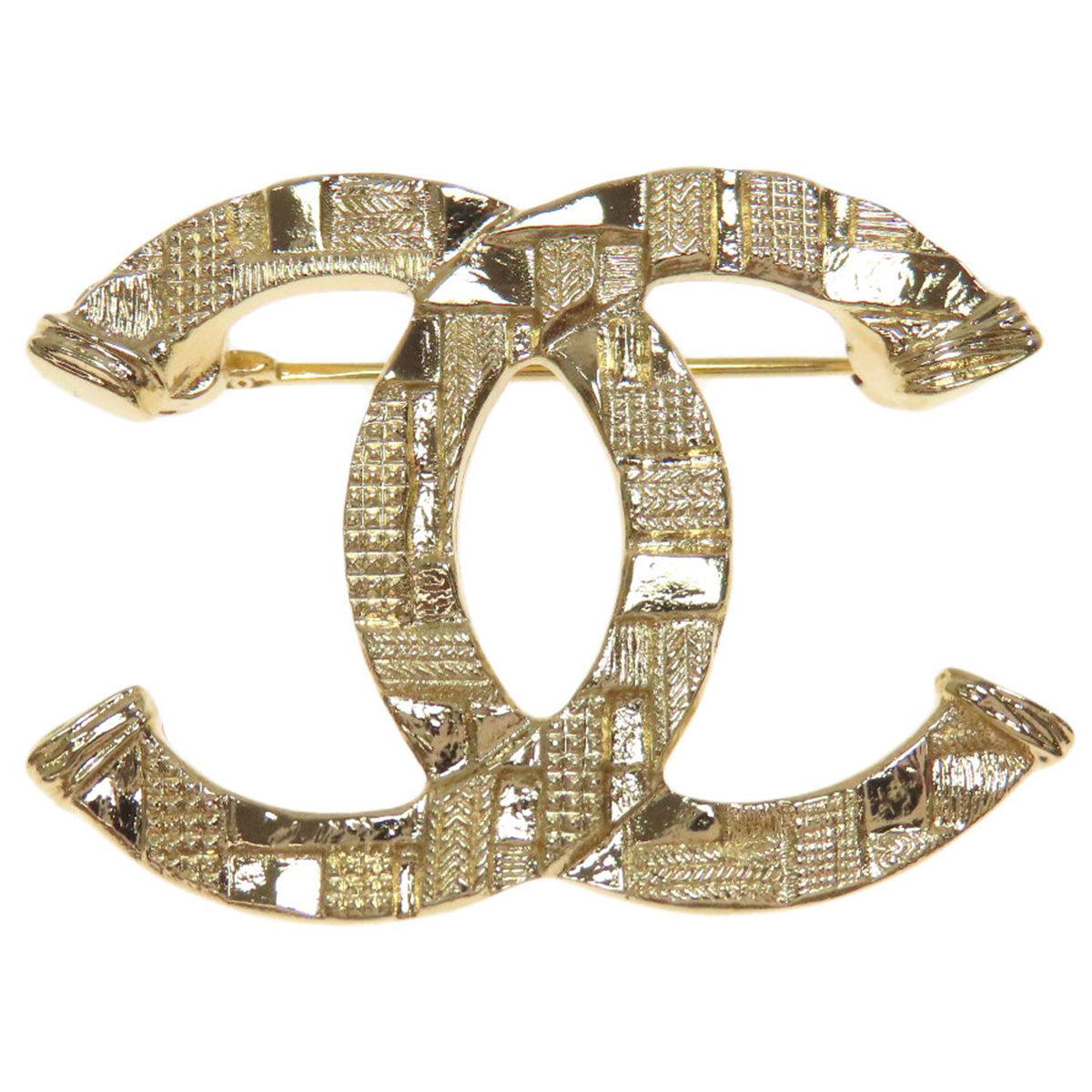 Chanel Brooch Gold Handbag 26