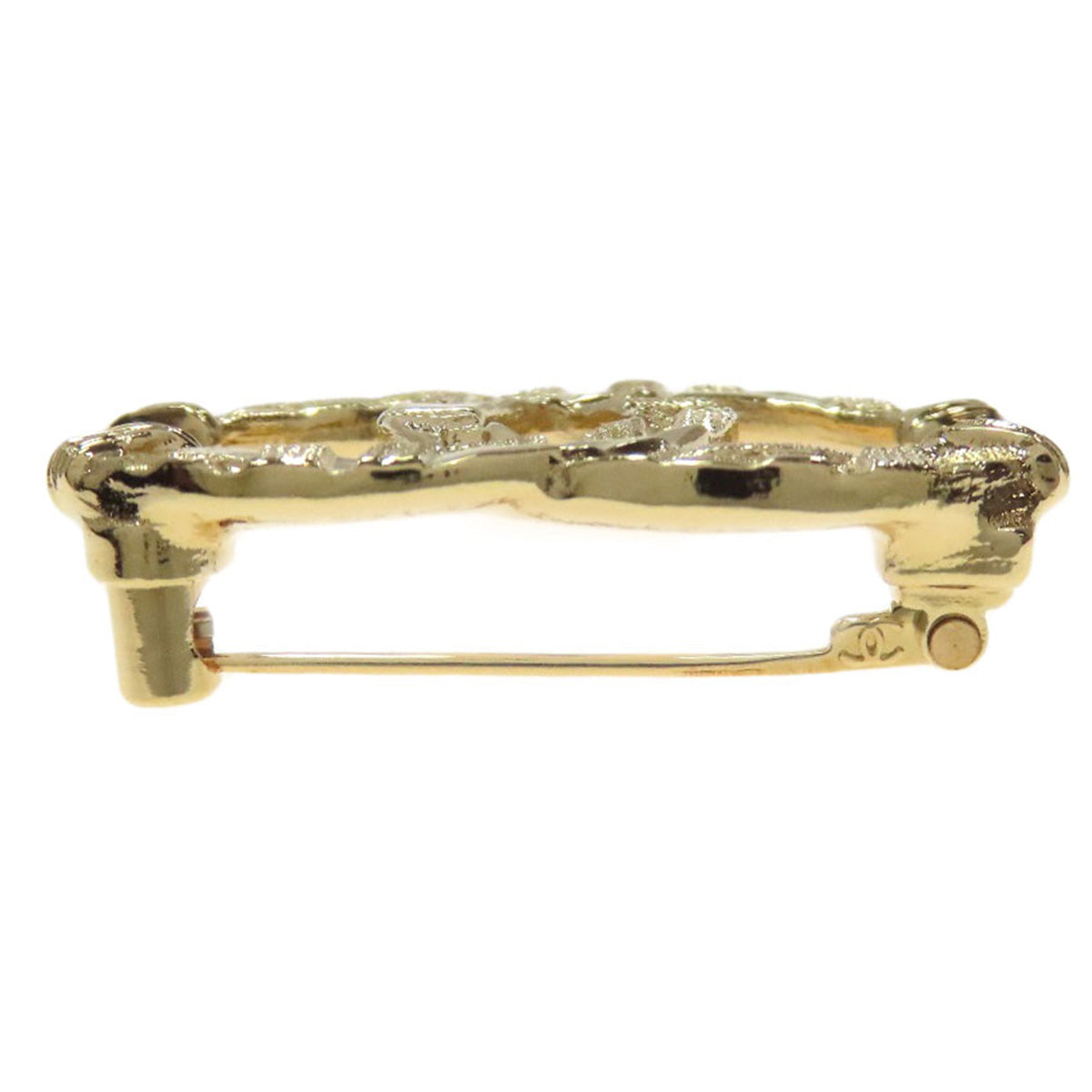 Chanel Brooch Gold Handbag 26
