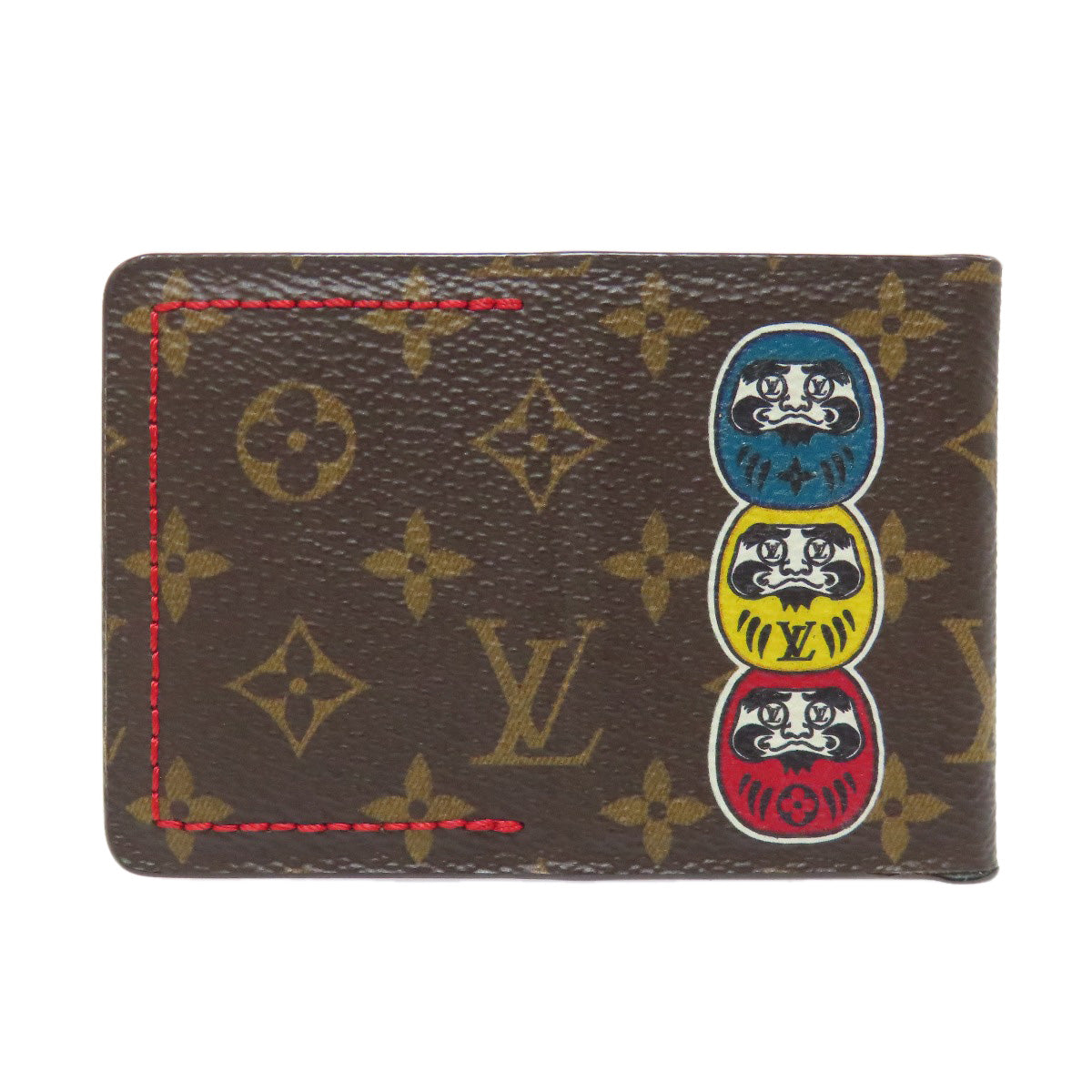 Louis Vuitton Miroir Nomade Aurliean Darma Yamamoto Monogram Canvas Red Handbag