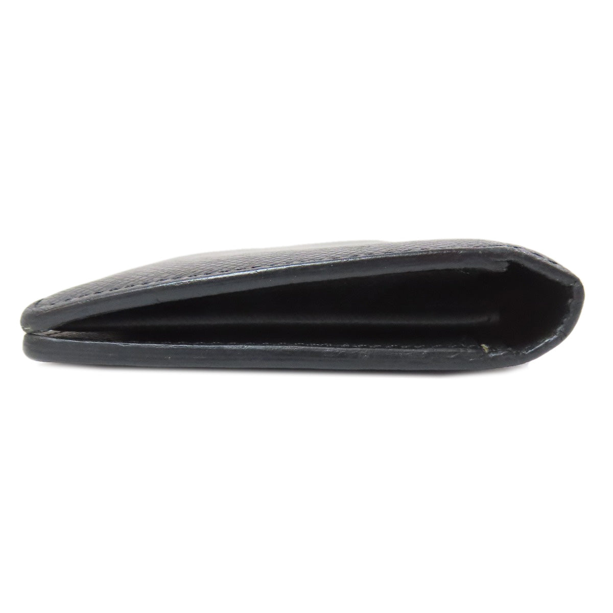 Louis Vuitton Long Purse M32654 Taiga Portefeuille Leather Black Wallet Case