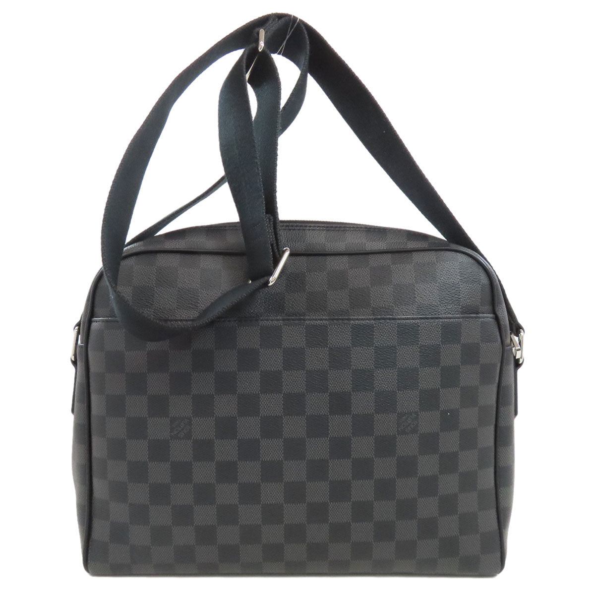 Louis Vuitton N41409 Damier Dayton MM Canvas Black Shoulder Bag