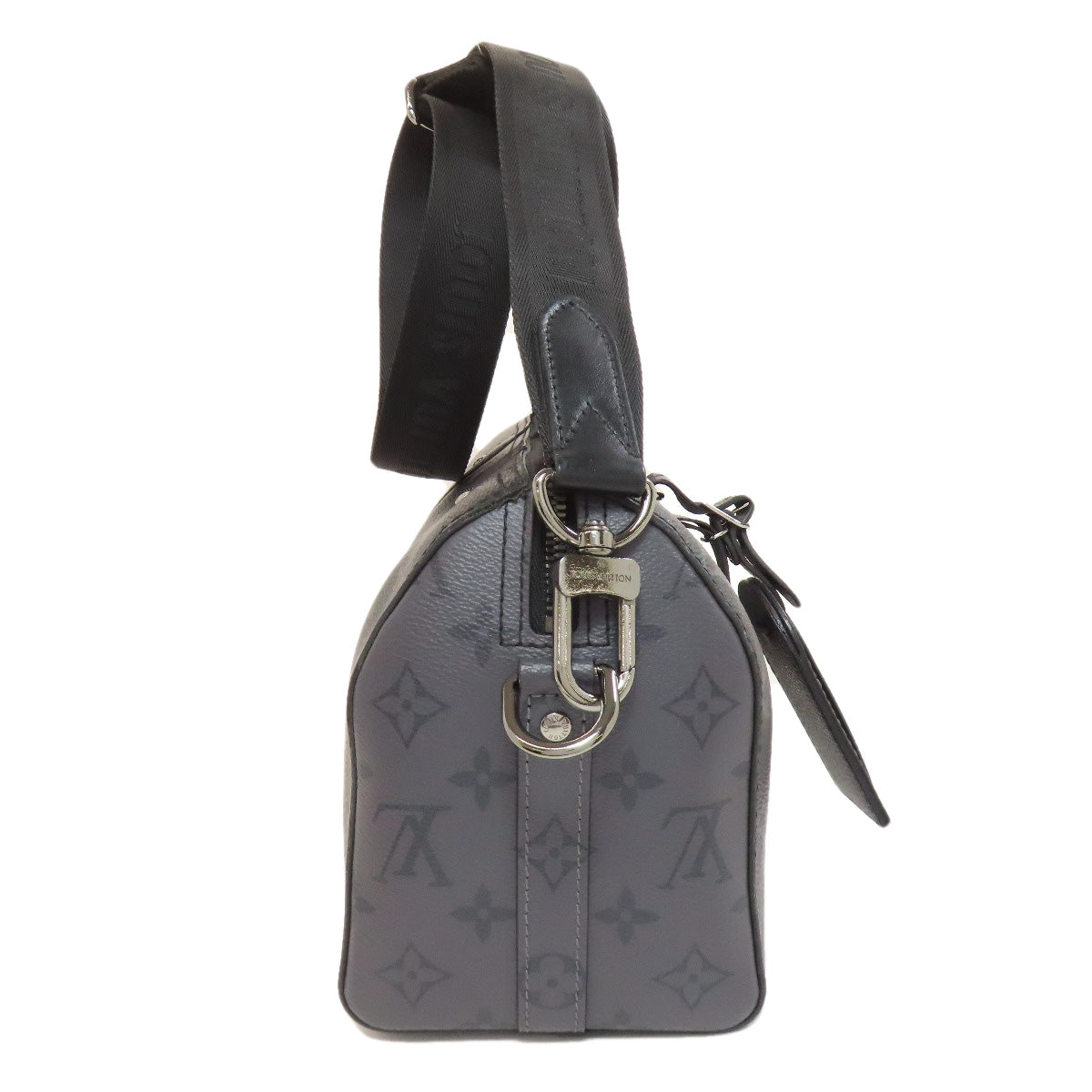 Louis Vuitton M45936 City Keepall Monogram Canvas Black Shoulder Bag