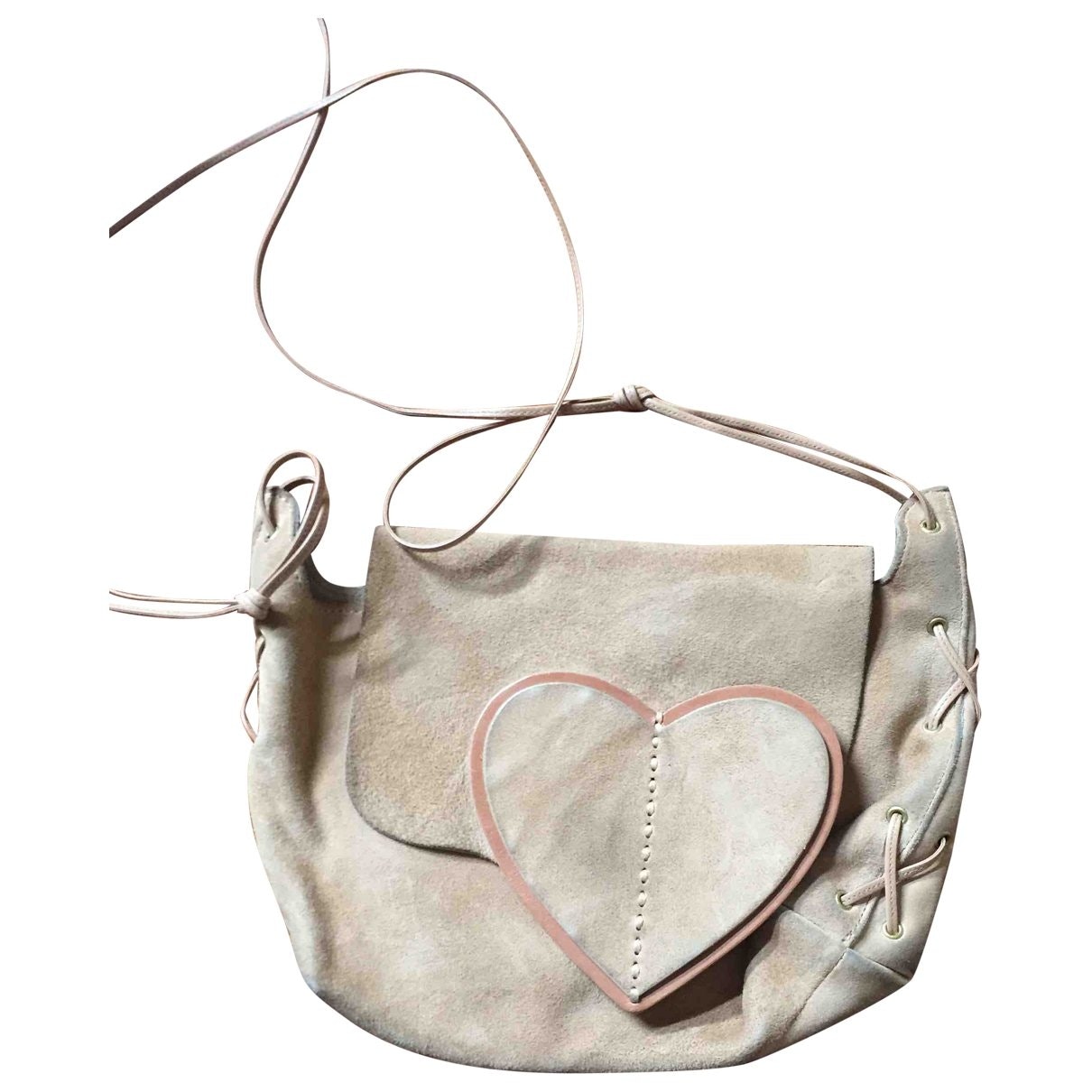 Gucci beige suede handbag