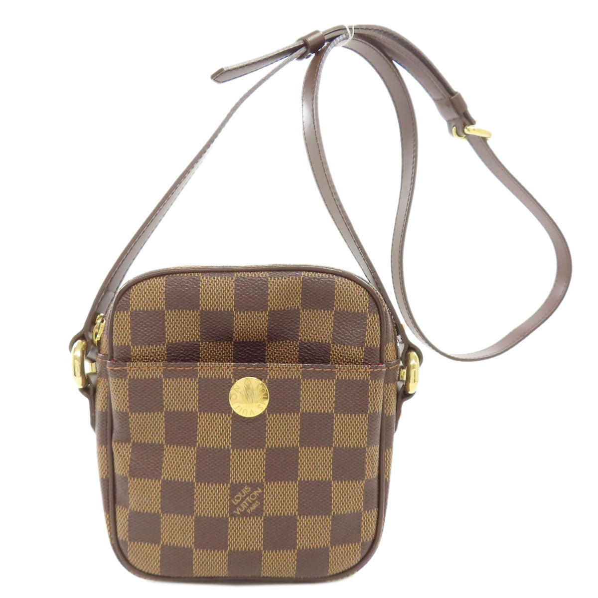 Louis Vuitton N60009 Damier lift Canvas Brown Shoulder Bag