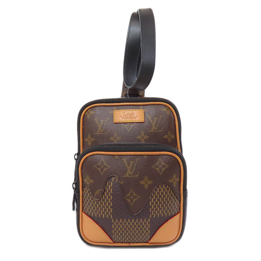Louis Vuitton Sling N40379 Damier Giant Amazone Monogram Canvas Brown Crossbody Bag