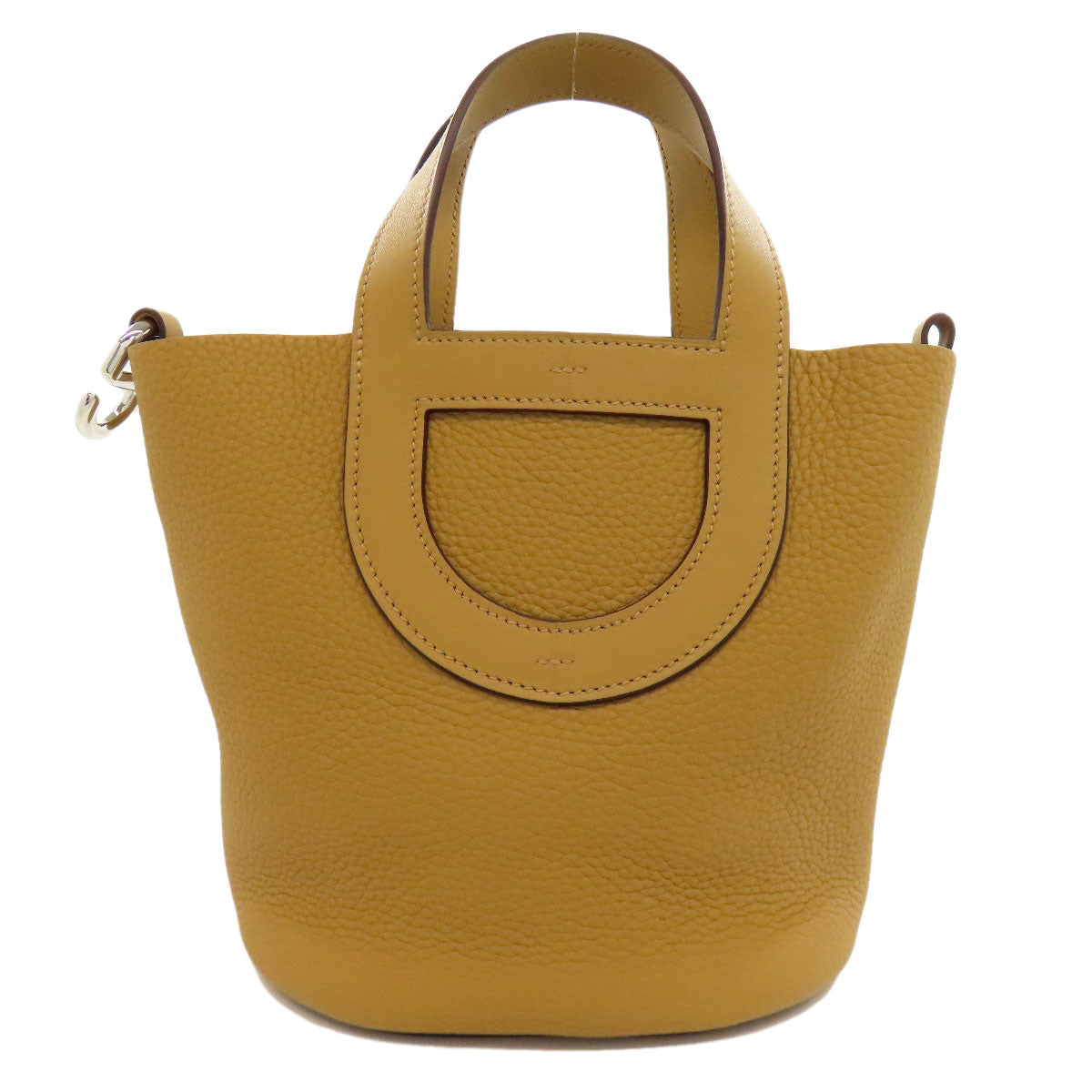 Taurillon Clemence In The Loop Silvermetal Women Brown Travel Bag