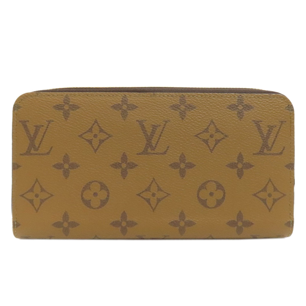 Louis Vuitton Long Purse M82444 reverse Zippy Monogram Brown Wallet Case 2