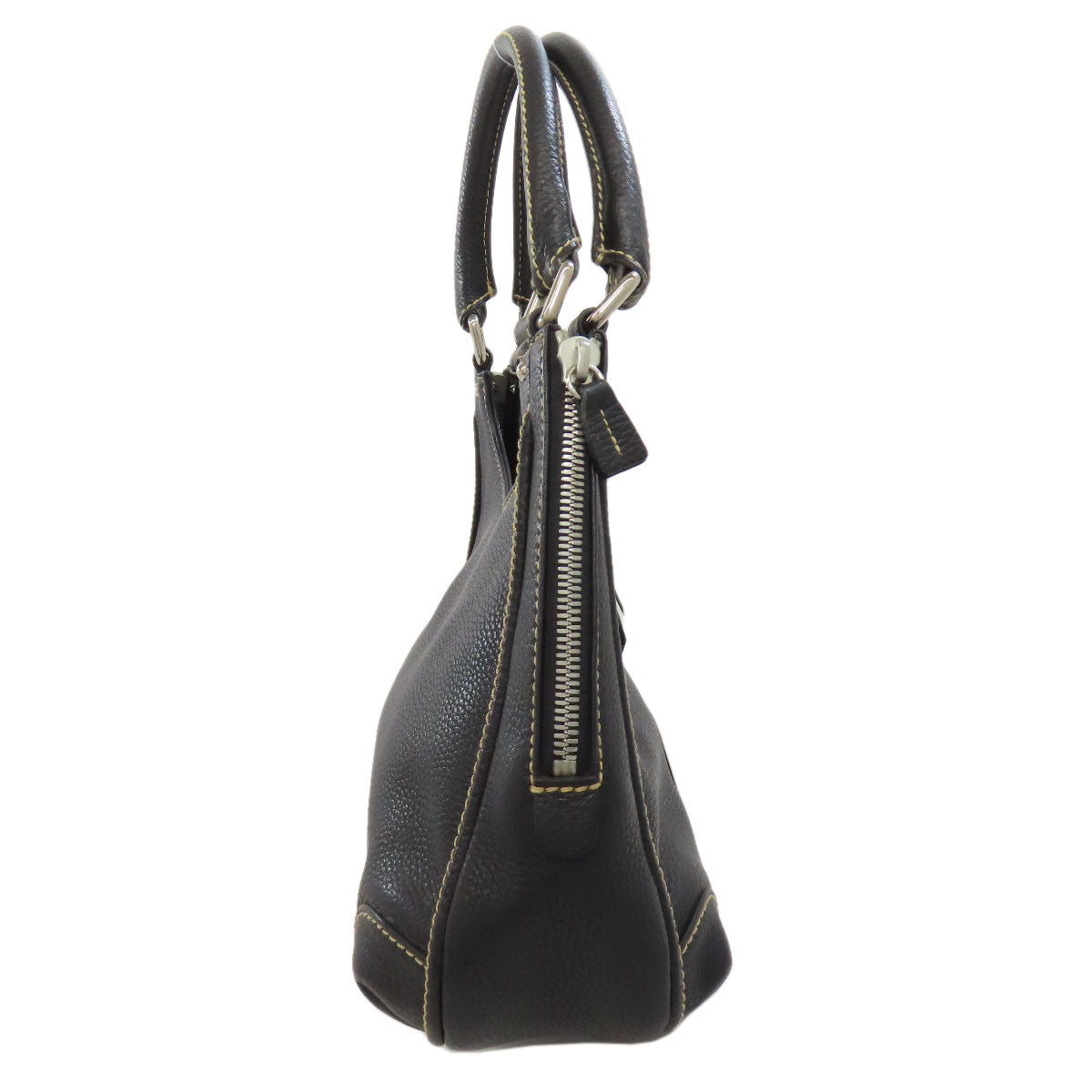 Chanel Calfskin logo Black Handbag