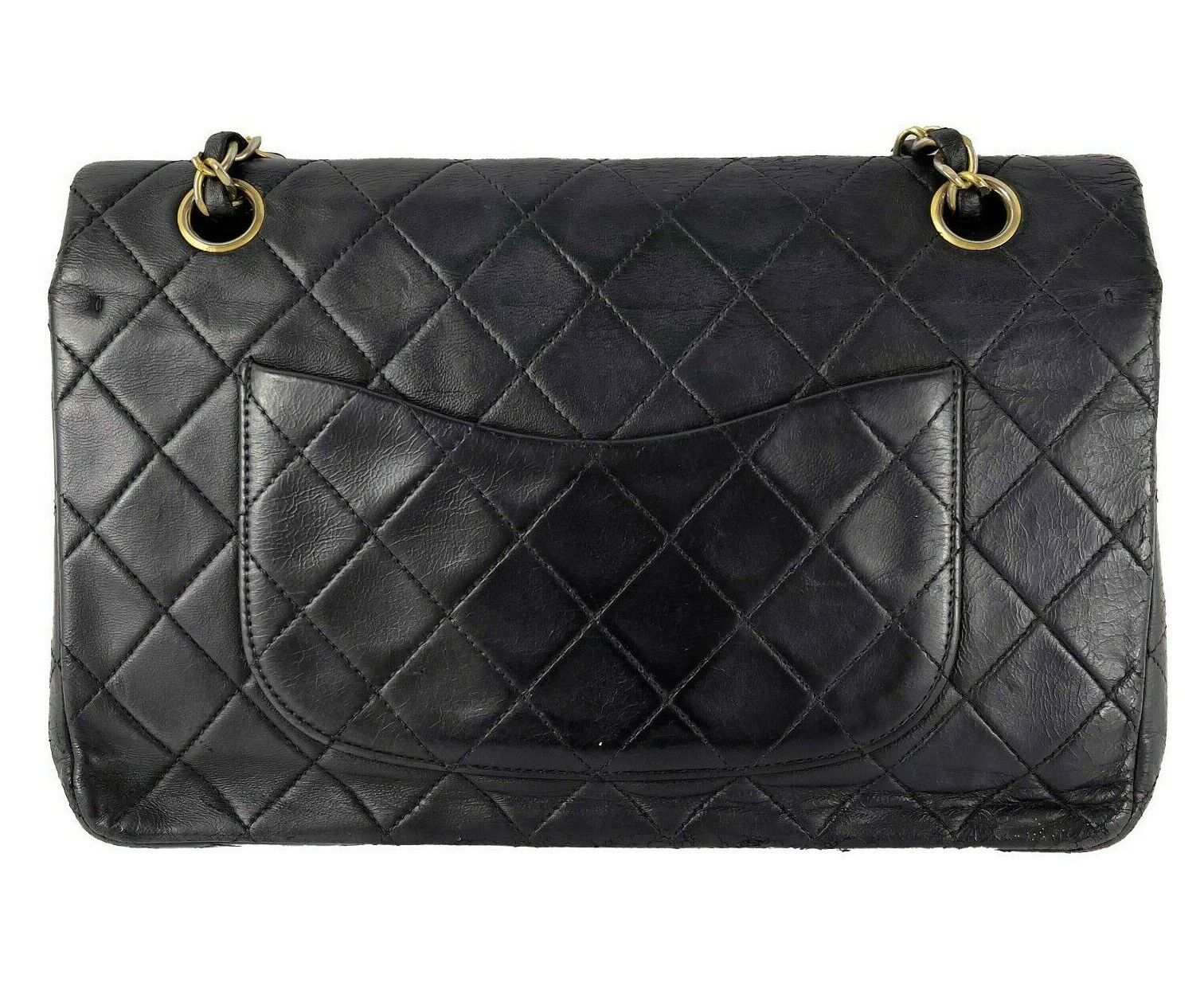 CHANEL-   Medium Classic Double New - Black Shoulder Bag / Crossbody