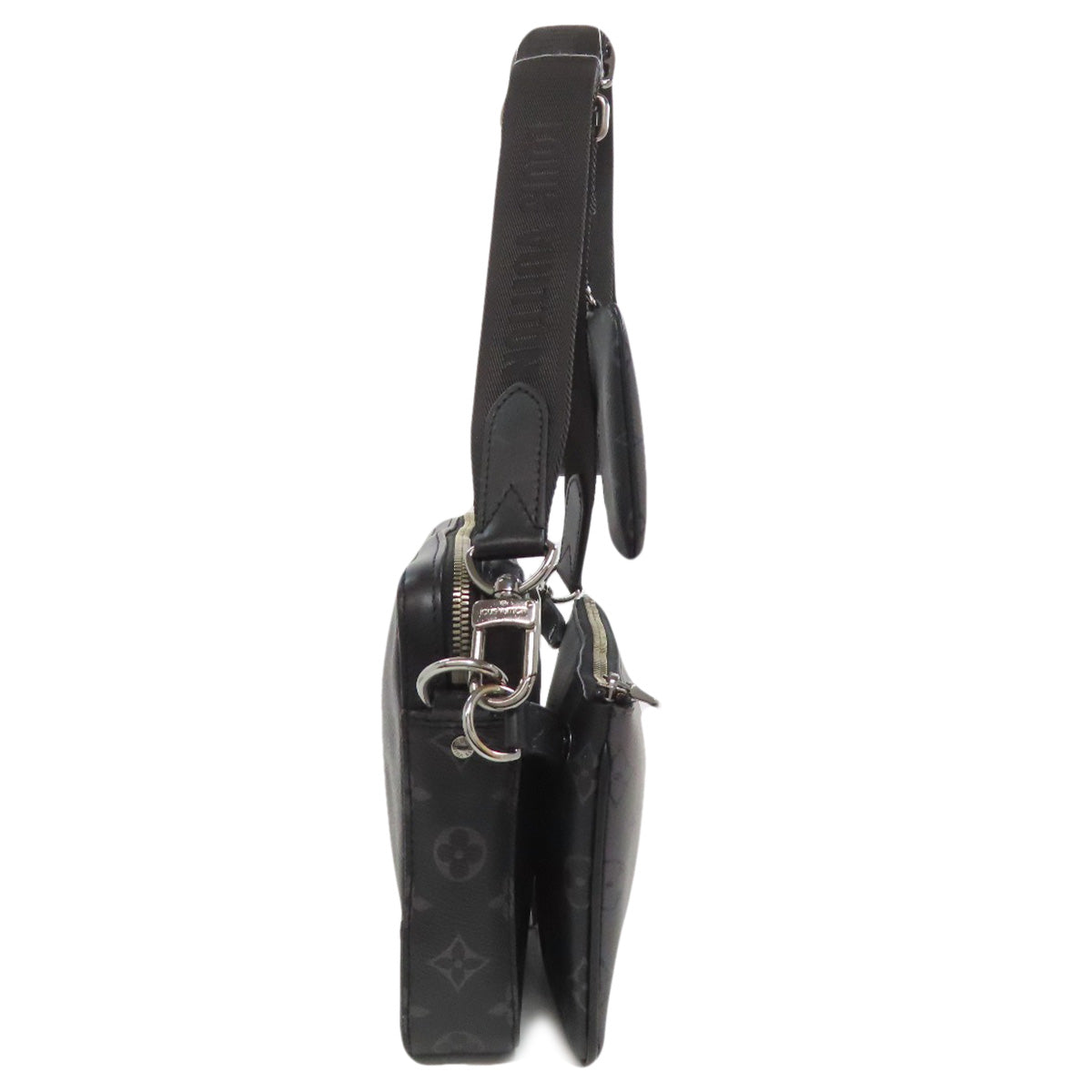 Louis Vuitton M69443 Eclipse Trio Messenger Monogram Black Crossbody Bag