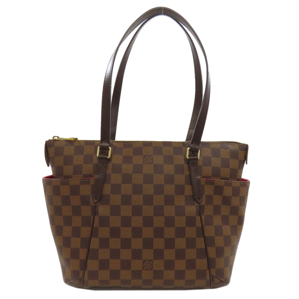 Louis Vuitton N41282 Damier Totally PM Canvas Brown Tote Bag