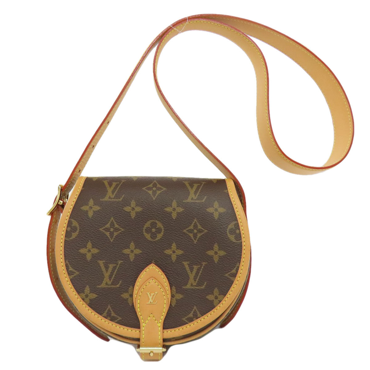 Louis Vuitton M44860 Tamburan Monogram Canvas Brown Shoulder Bag 2