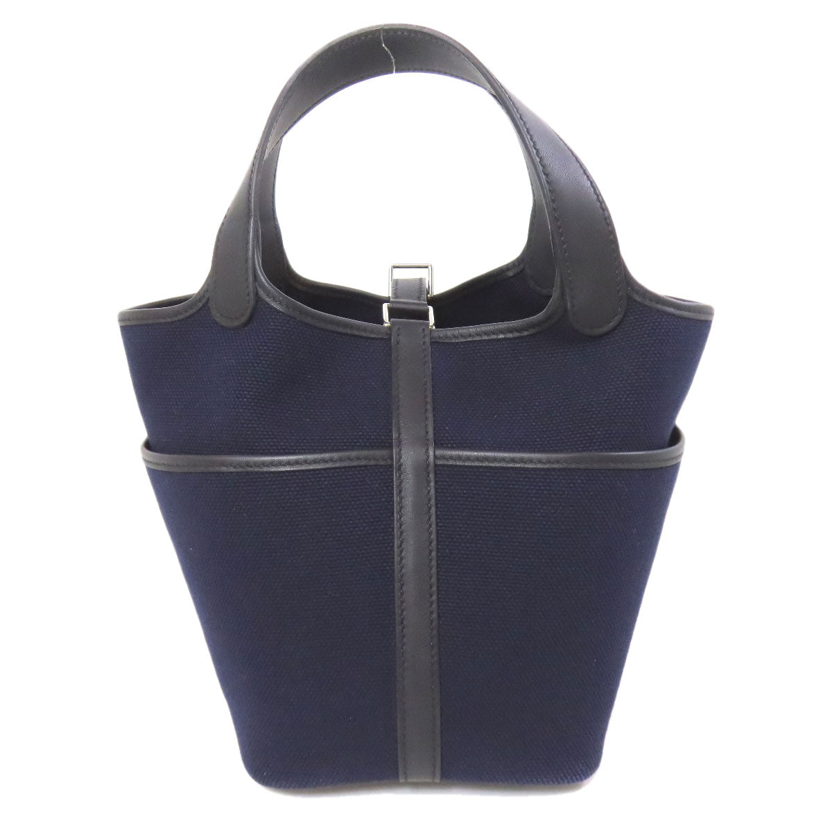 Hermes Handbag Towar Picotan Rock Cargo Pm Women Navy Travel Bag