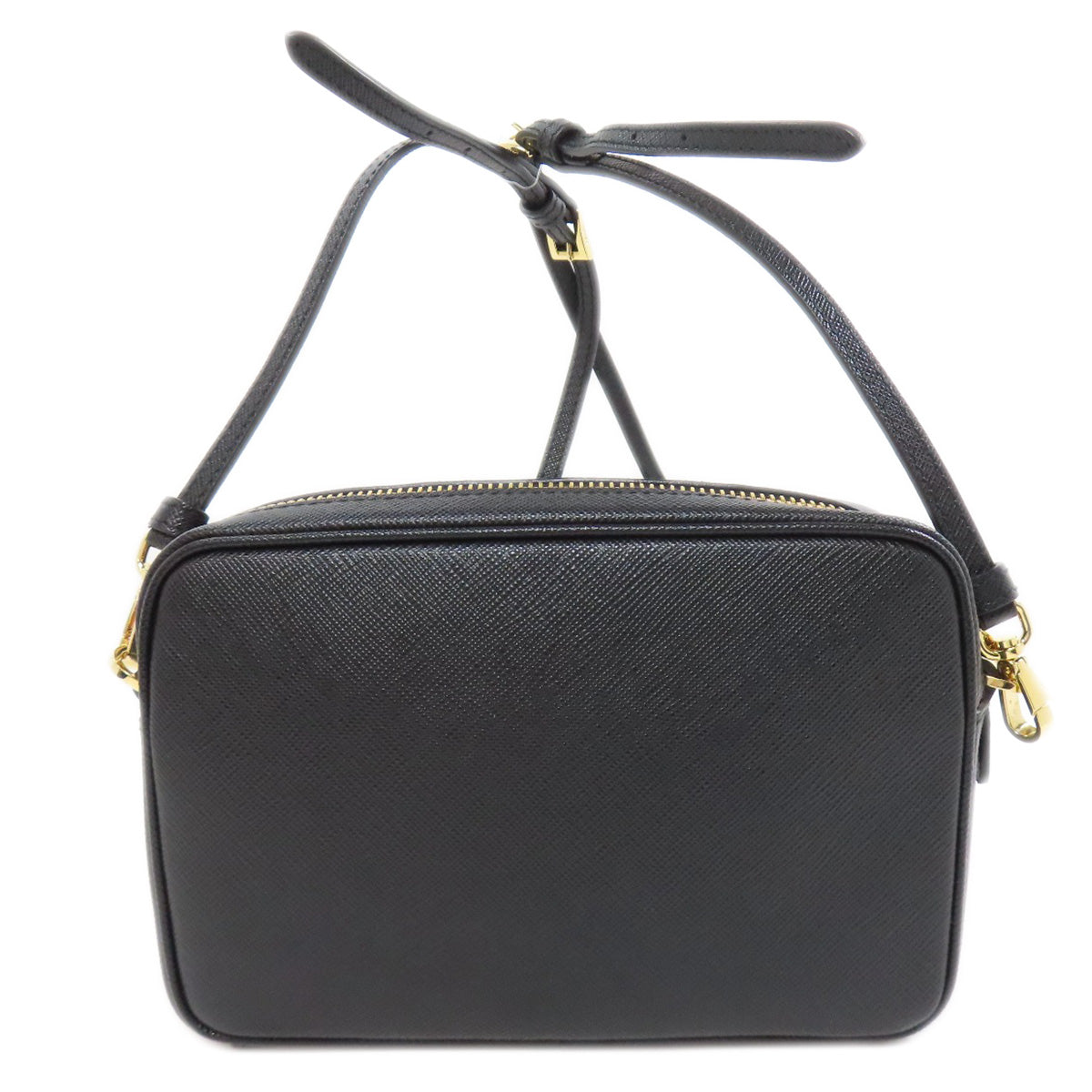 Shoulder Bag Safiano Black Logo