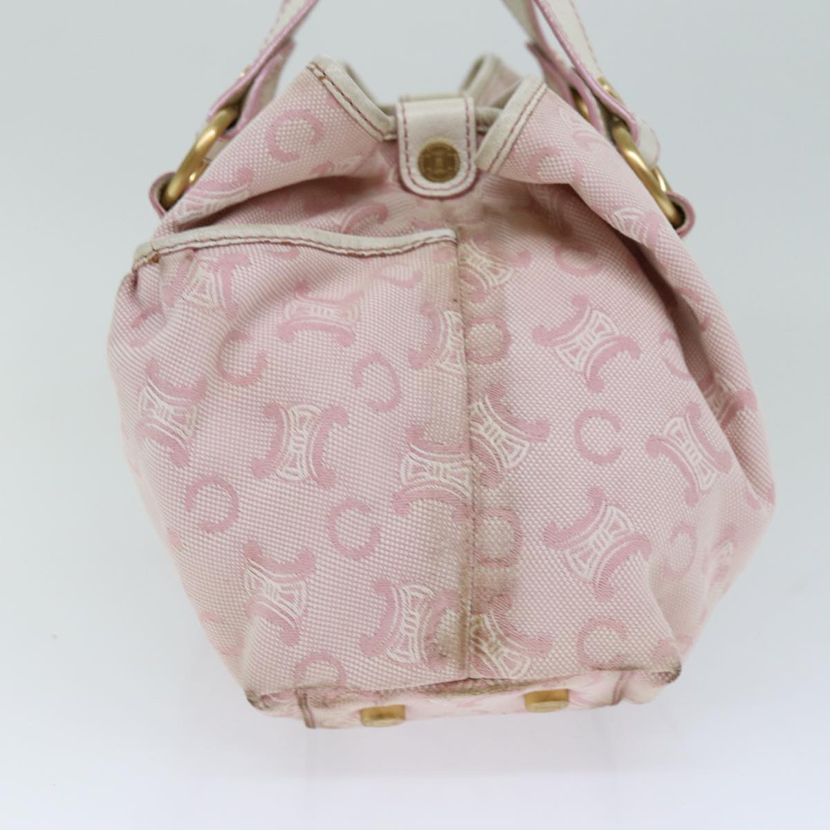 Luxury C Macadam Hand Bag Canvas Pink Travel Bag