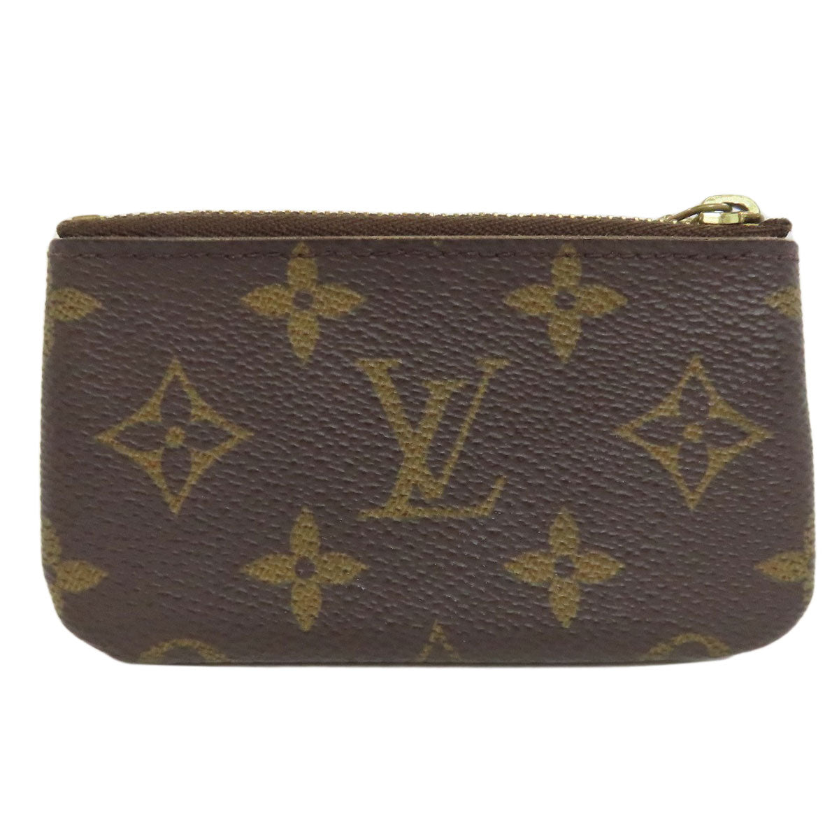 Louis Vuitton Coin M62650 Pochette Kle Monogram Canvas Brown Clutch Bag 2