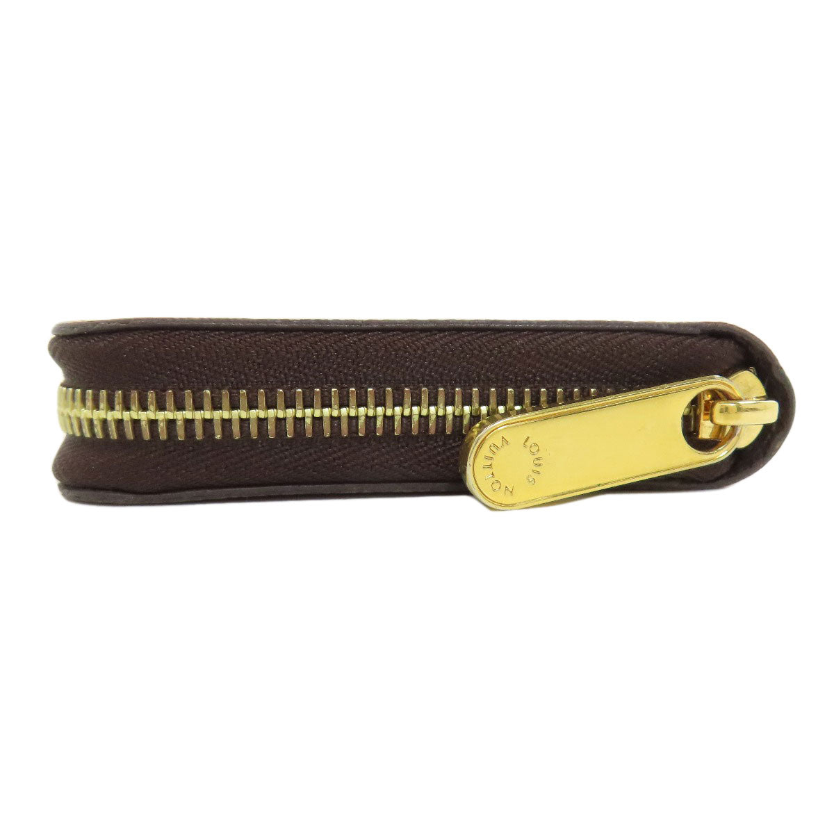 Louis Vuitton Long Purse N41661 Damier Zippy Canvas Brown Wallet Case 3