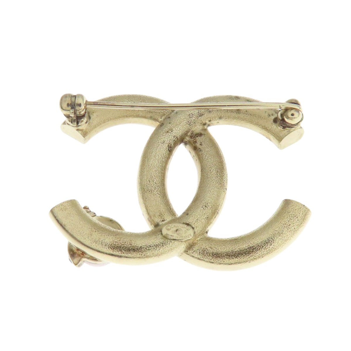 Chanel Brooch Red Handbag