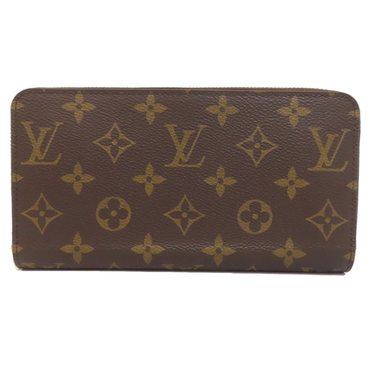 Louis Vuitton Long Purse M42616 Zippy Monogram Canvas Brown Wallet Case 12