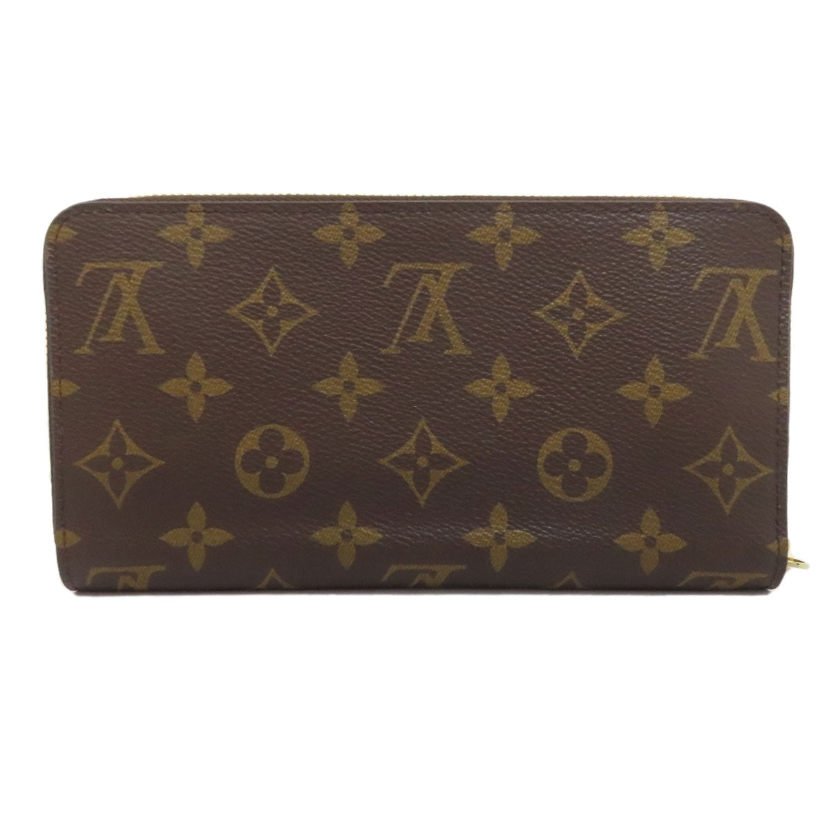 Louis Vuitton Long Purse M42616 Zippy Monogram Canvas Brown Wallet Case 12
