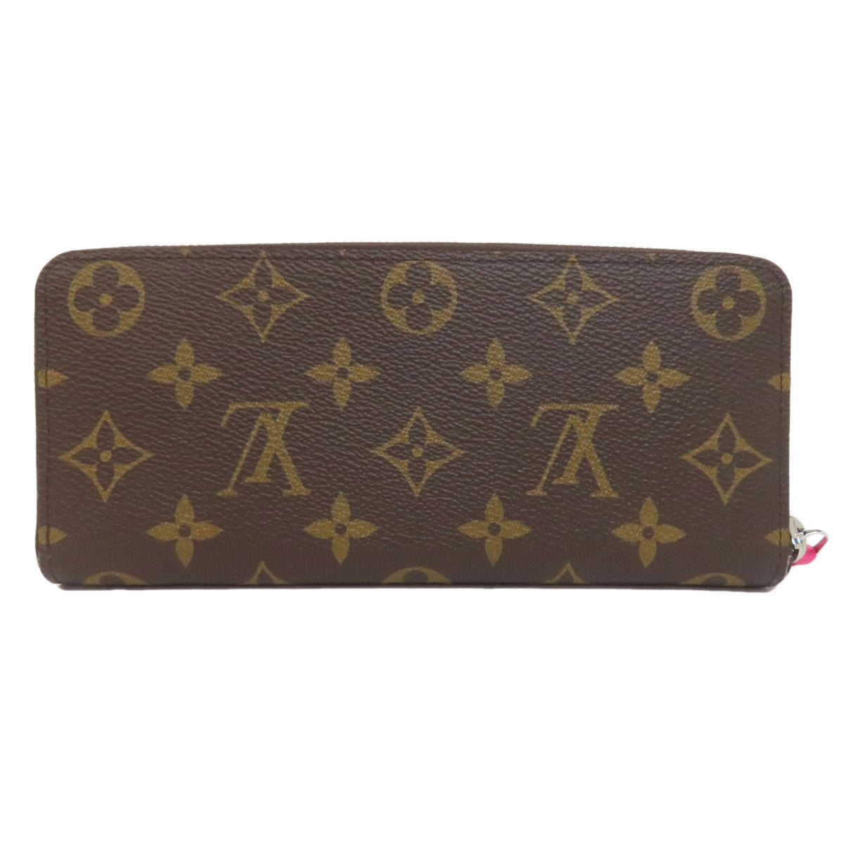 Louis Vuitton Long Purse M12395 Portefeuille Clemence Monogram Canvas Brown Wallet Case
