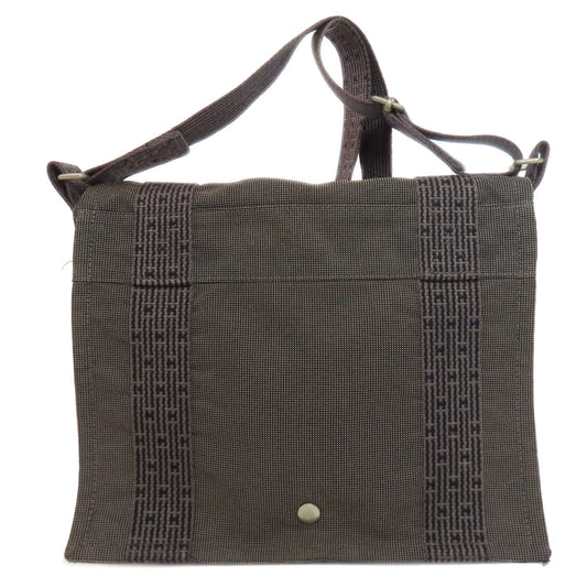 Shoulder Bag Gray Her Line Bathas Pm Canvas