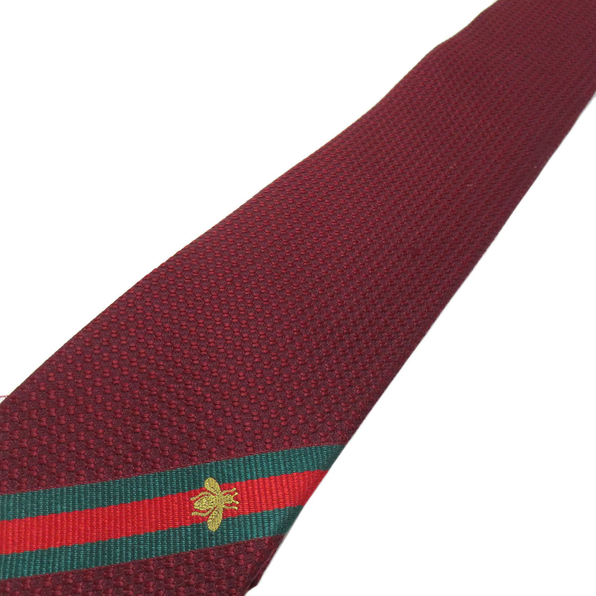 Gucci tie silk be sherry line Red Handbag