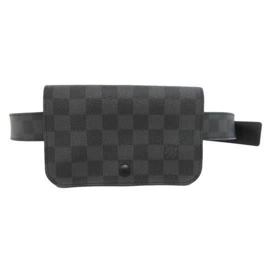 Louis Vuitton Sling M6837T Damier sun tulle Canvas Black Crossbody Bag