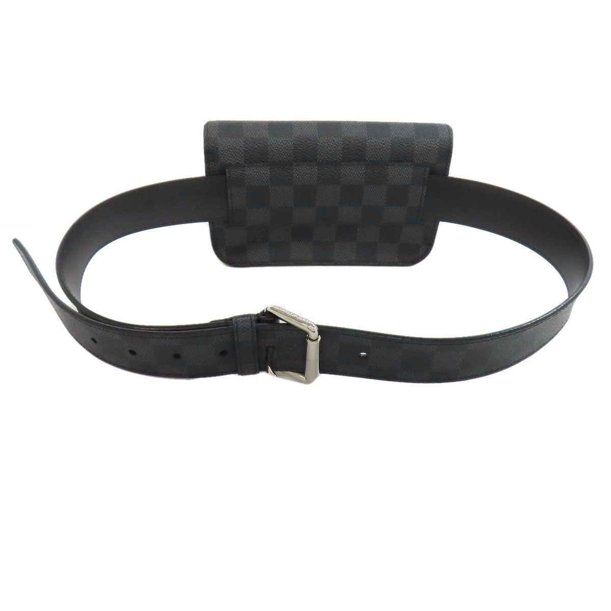 Louis Vuitton Sling M6837T Damier sun tulle Canvas Black Crossbody Bag