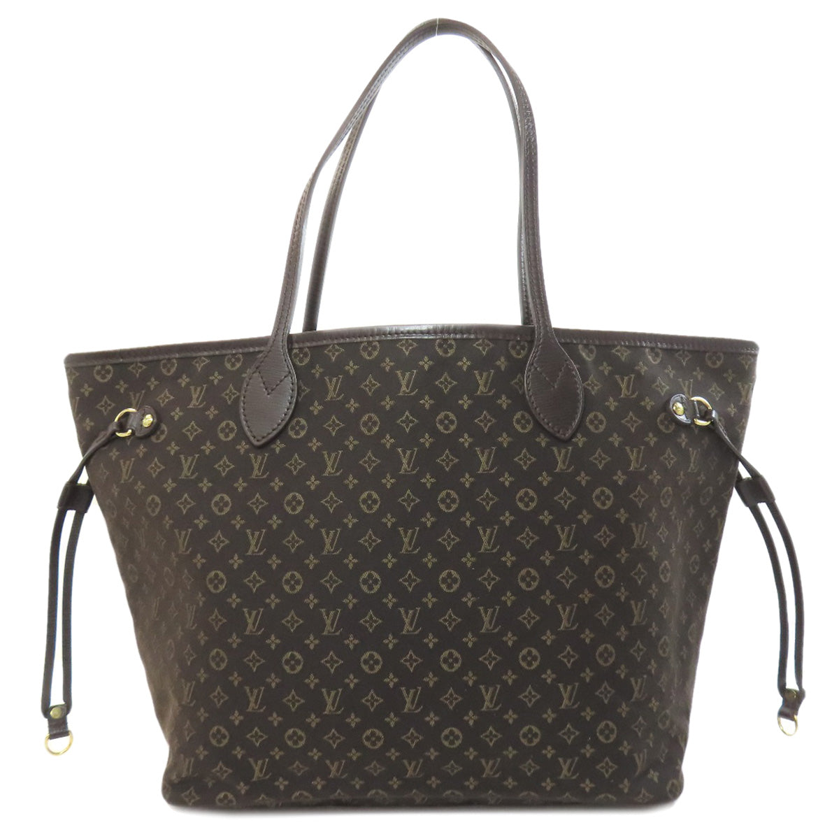 Louis Vuitton M40513 Ideal Neverfull MM Monogram Brown Tote Bag