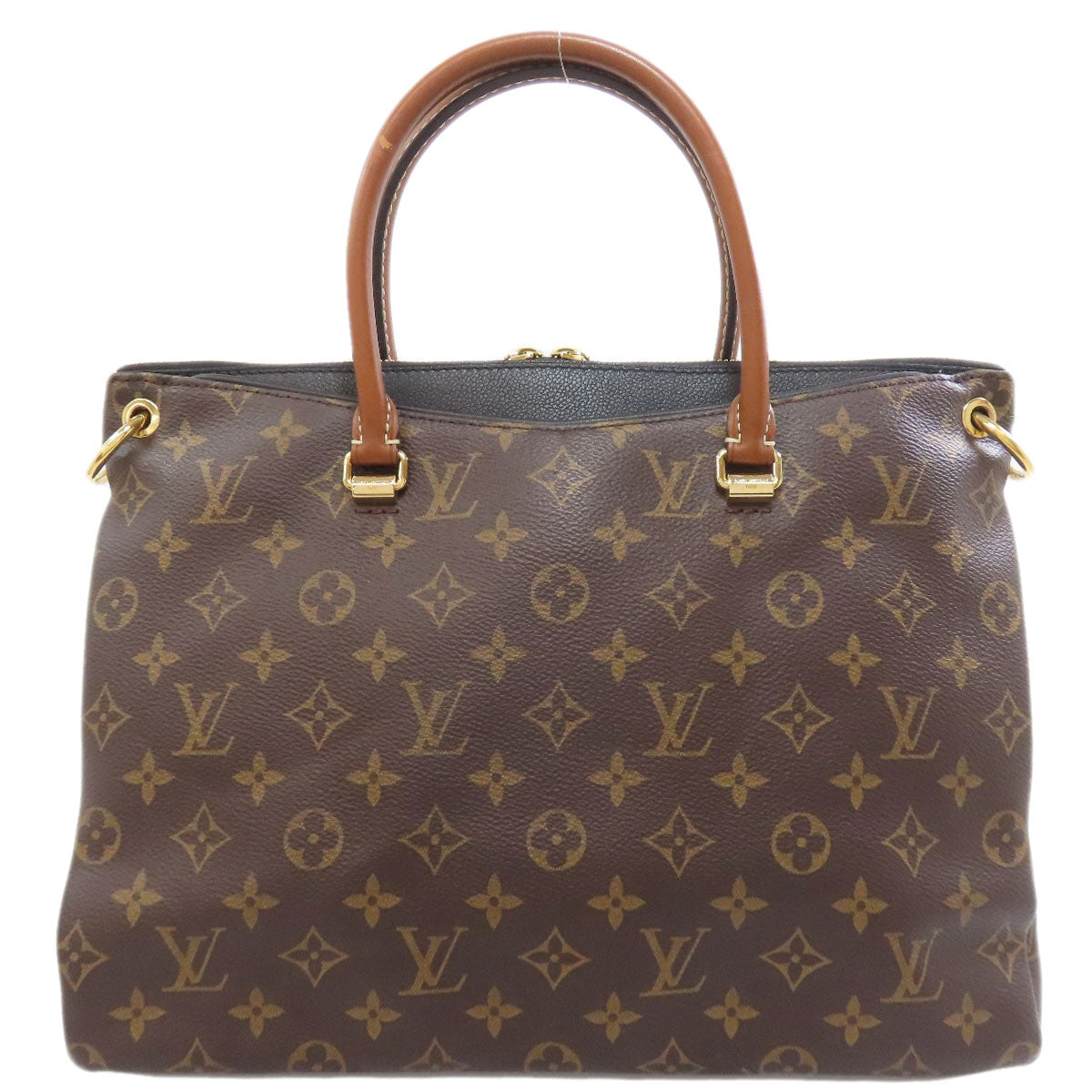 Louis Vuitton M41064 Pallas Monogram Canvas Brown Handbag