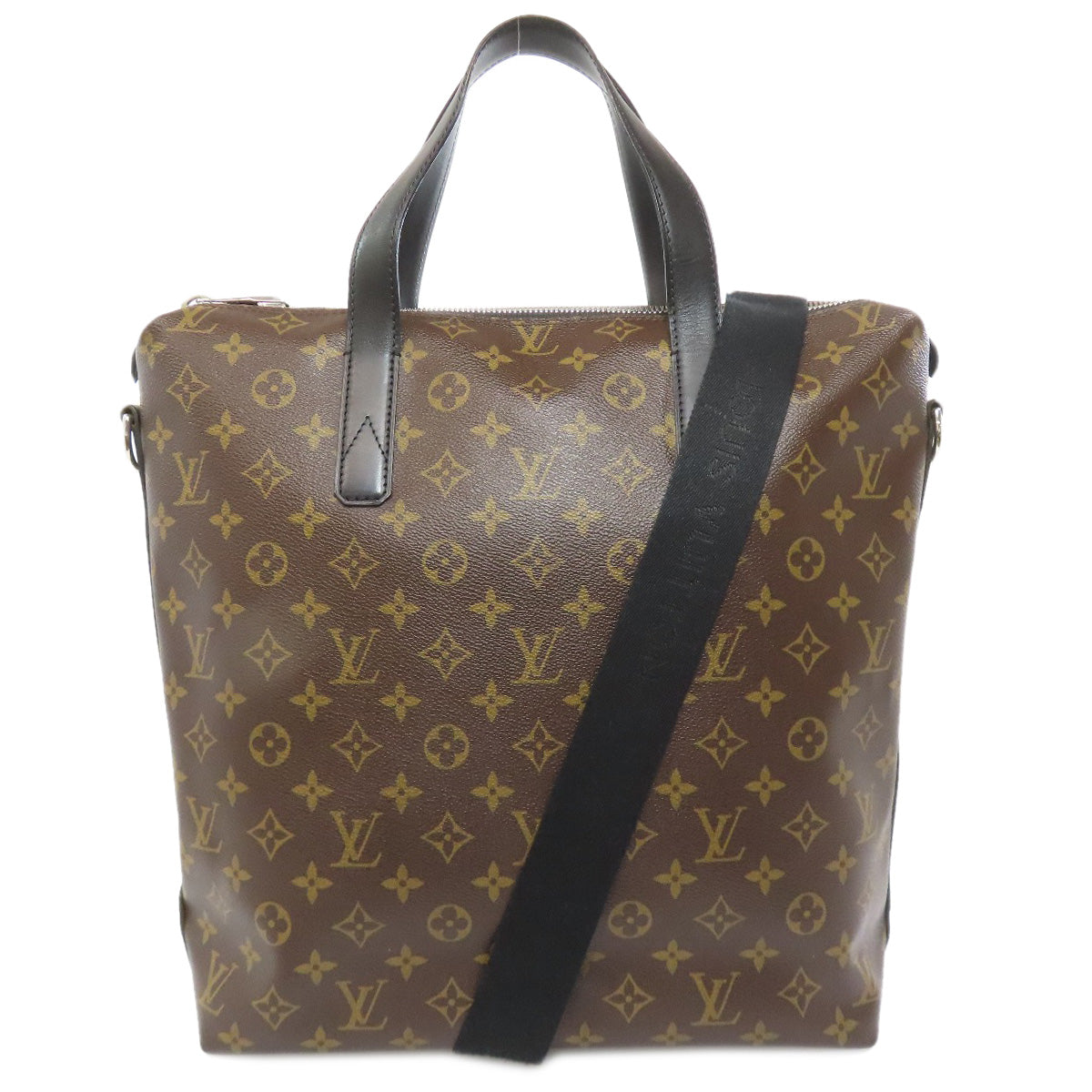 Louis Vuitton M40388 Macassar Kitan Monogram Canvas Brown Tote Bag