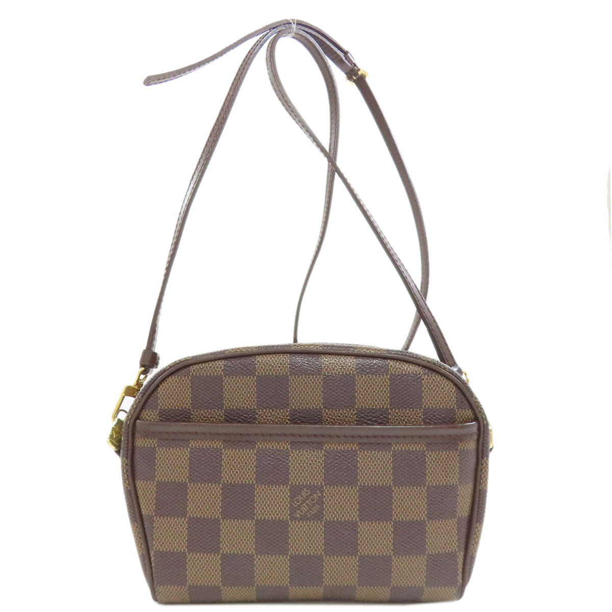Louis Vuitton N51296 Damier Pochette Ipanema Canvas Brown Shoulder Bag 2