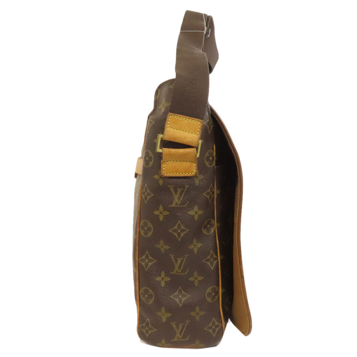 Louis Vuitton M45257 Abbesses Monogram Canvas Brown Shoulder Bag 2