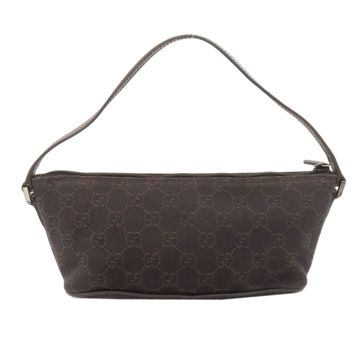 Gucci GG pattern accessory pouch Canvas Black Handbag
