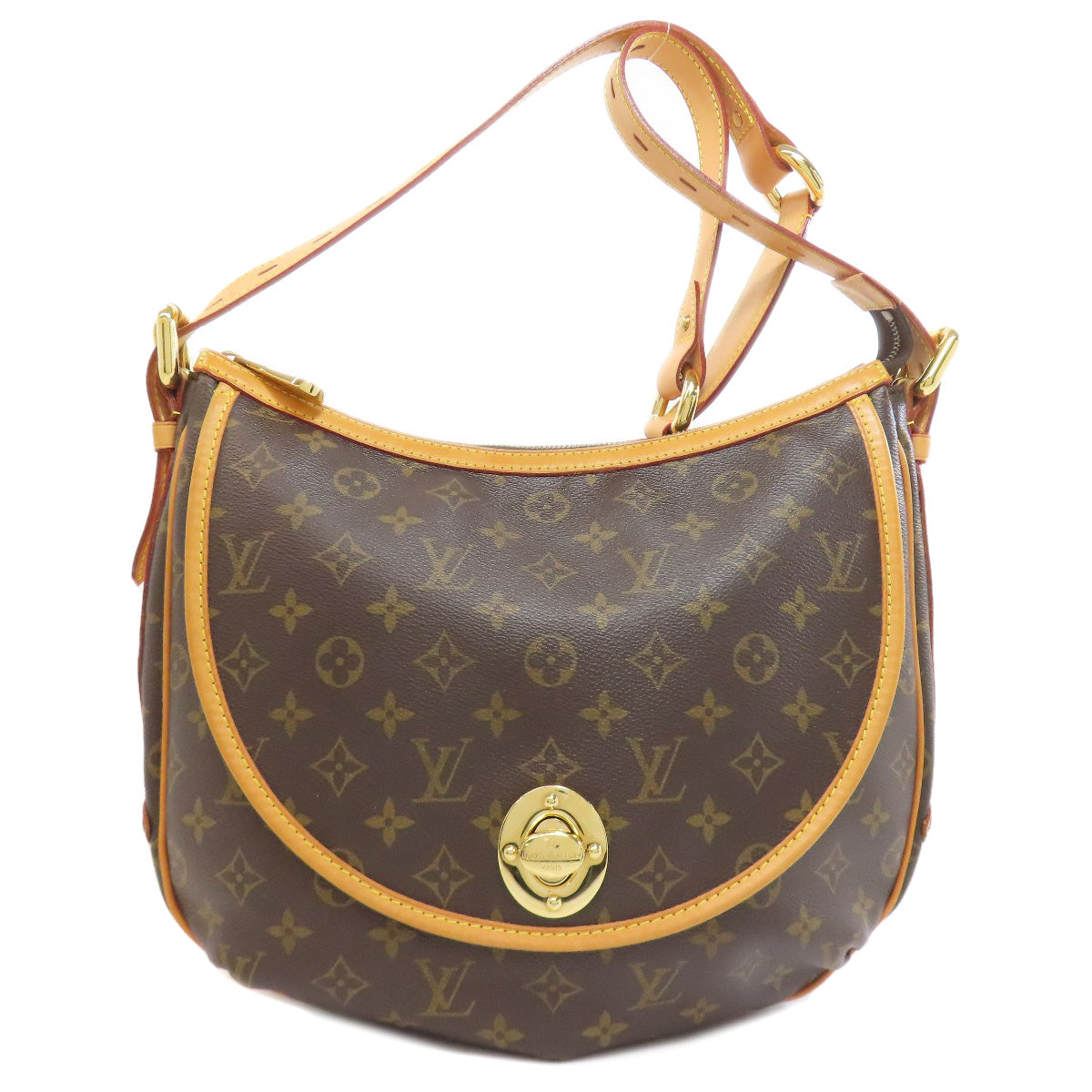 Louis Vuitton M40075 Tulum GM Monogram Canvas Brown Shoulder Bag