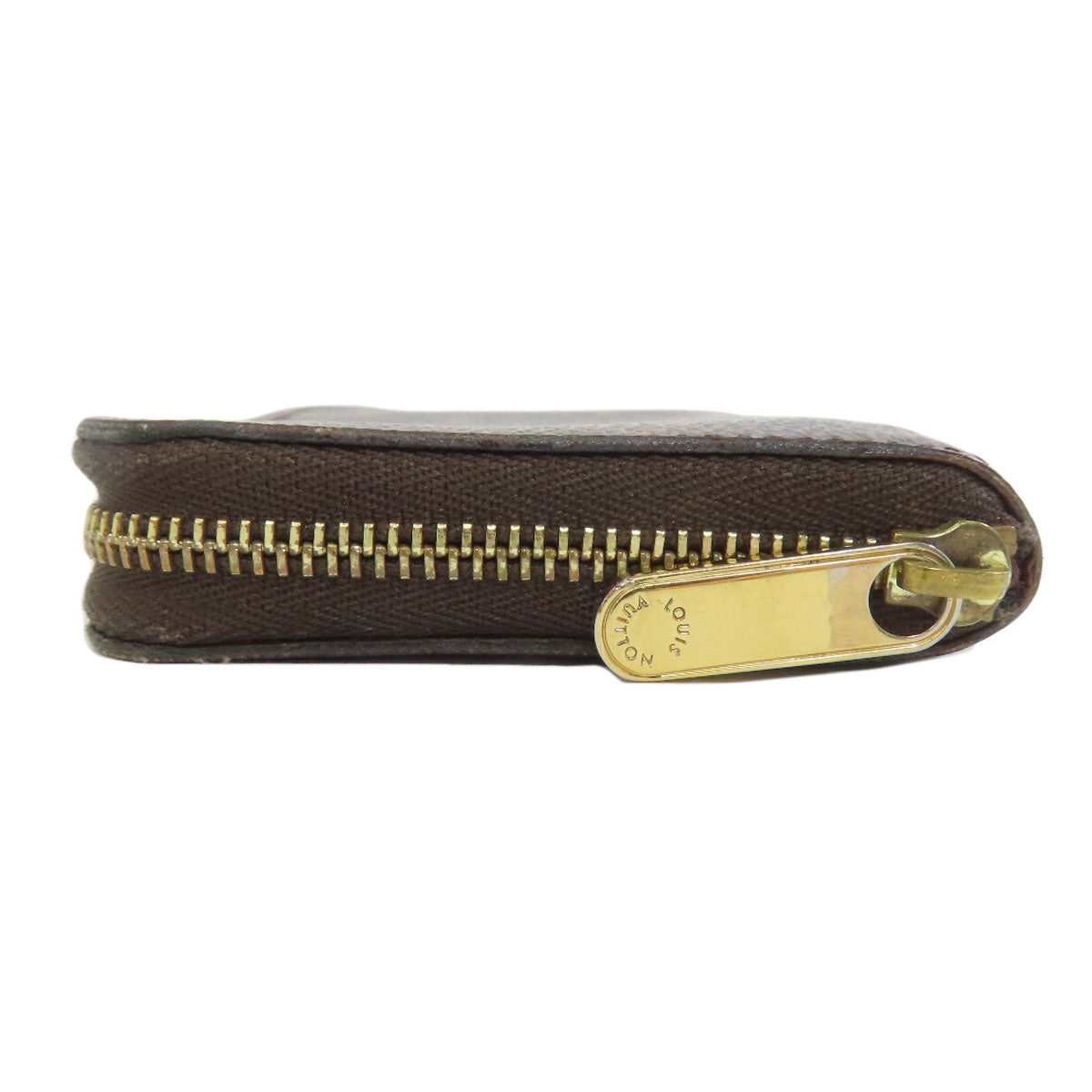 Louis Vuitton Coin M60067 Zippy coin purse Monogram Canvas Brown Wallet Case