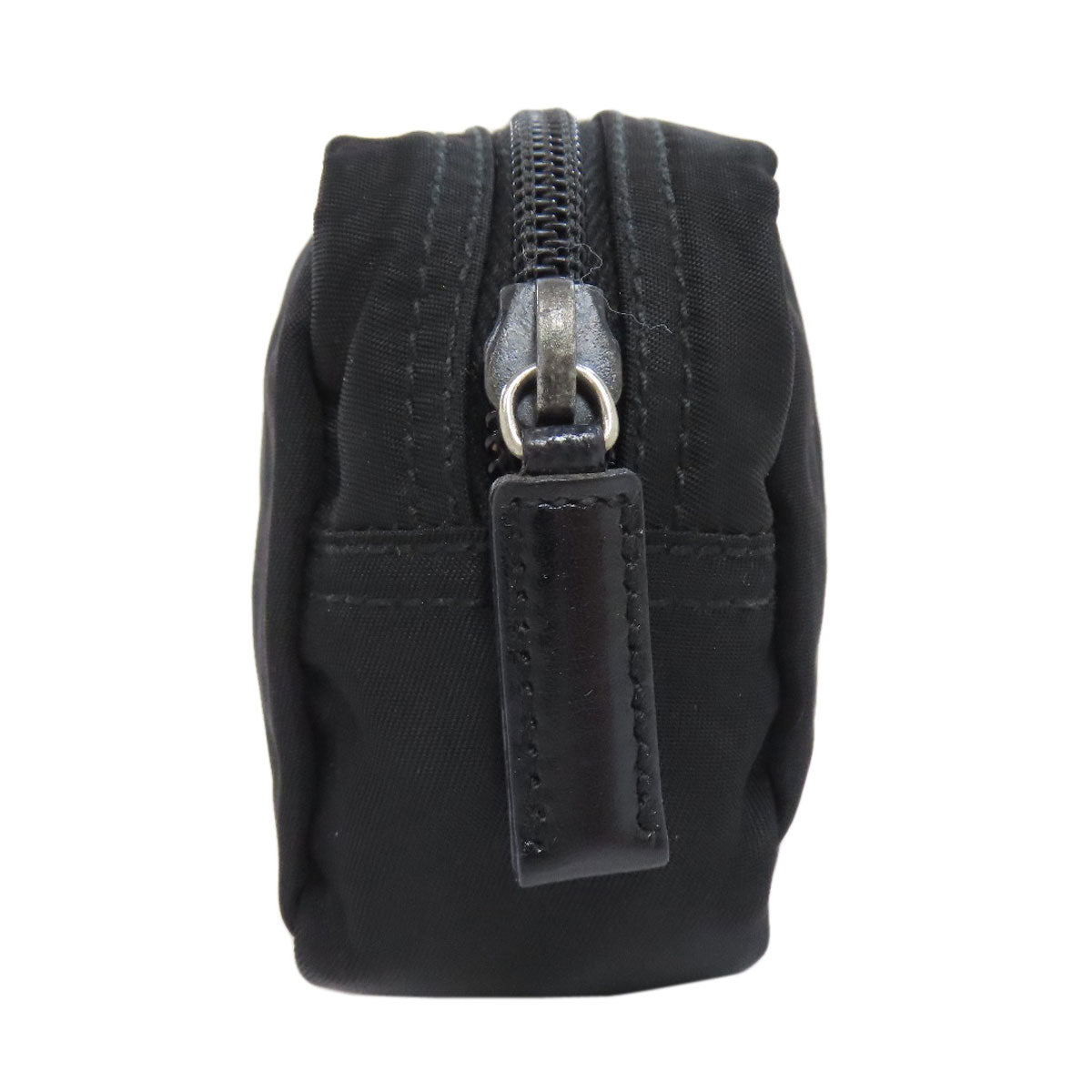 Accessory Pouch Logometal Women Handbag Nylon Black Travel Bag