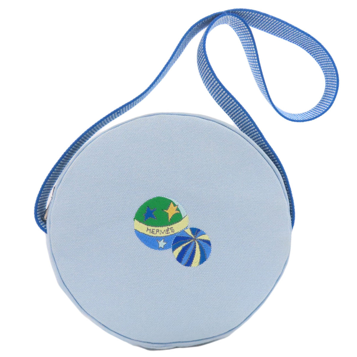 Shoulder Bag Circus Bag Baby Gift Women Canvas Blue