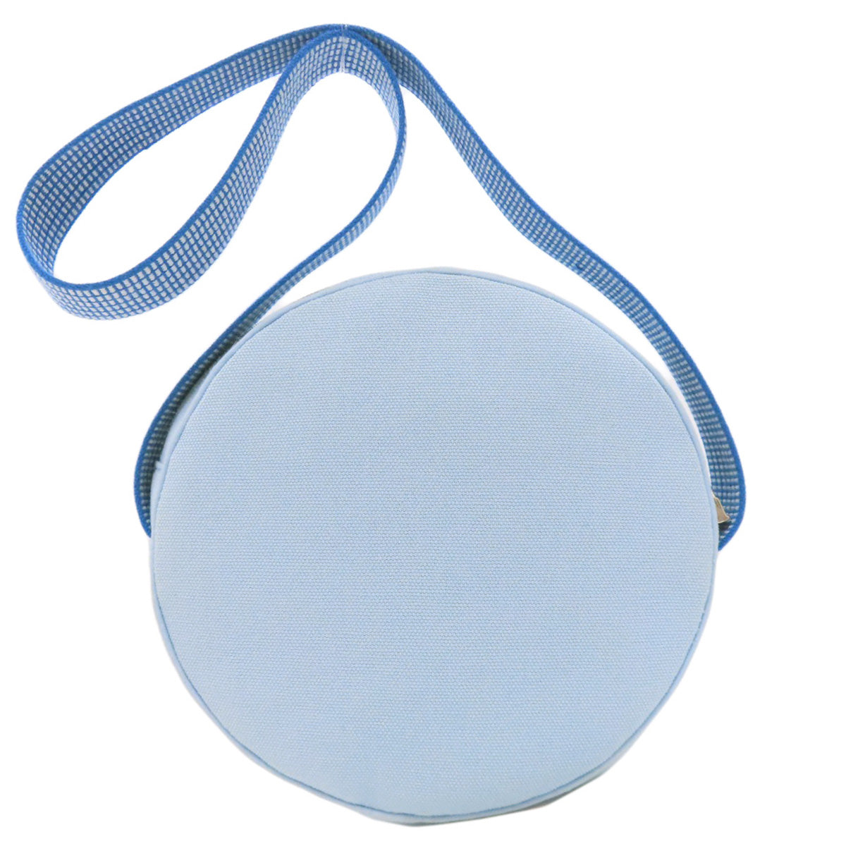 Hermes Shoulder Bag Circus Bag Gift Women Canvas Blue Baby